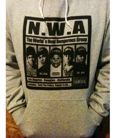 N.W.A Hoodie - Grey