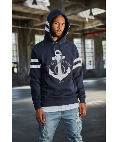 Cayler & Sons - WL Stay Down Hoody - Navy/White