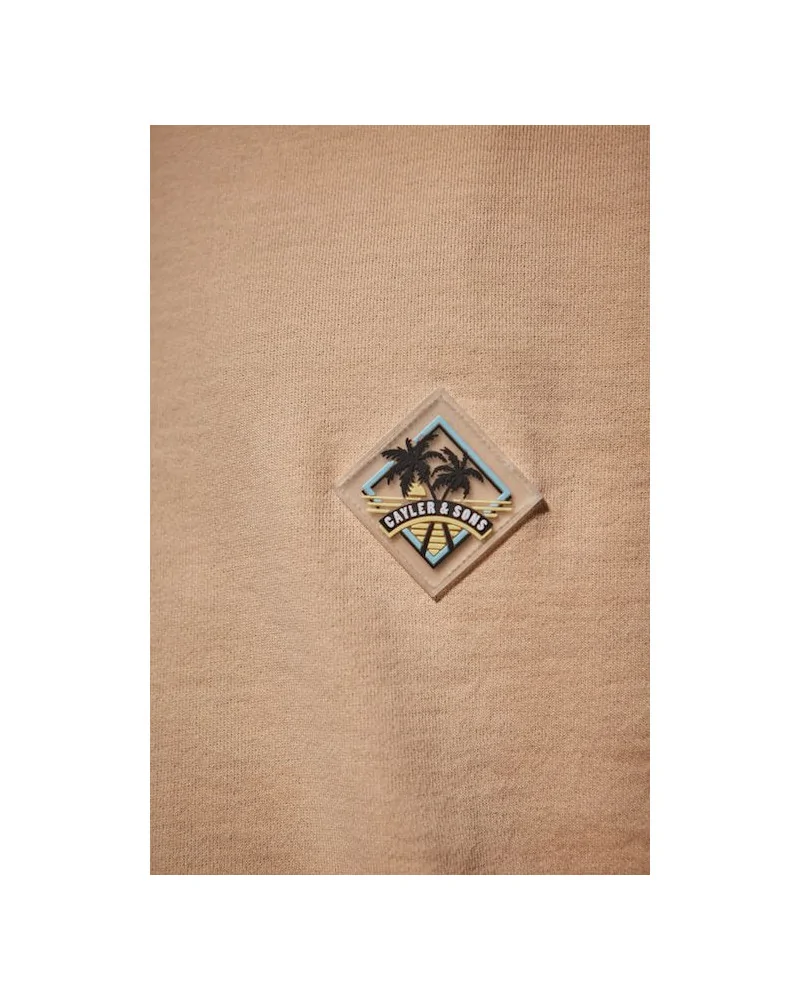 Cayler & Sons - WL Vibin' Crewneck - Acid Washed Peach/ Ice Blue
