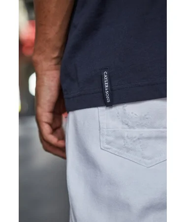 Cayler & Sons - WL Stay Down Tee - Navy/White