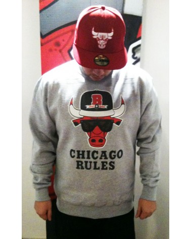 CHICAGO RULES Crew - Grey