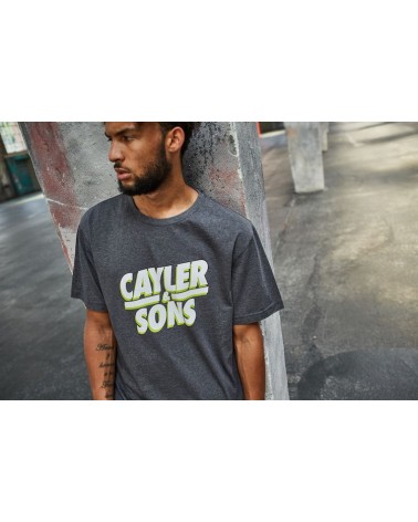 Cayler & Sons - WL Mr Kahle Tee - Charcoal/White