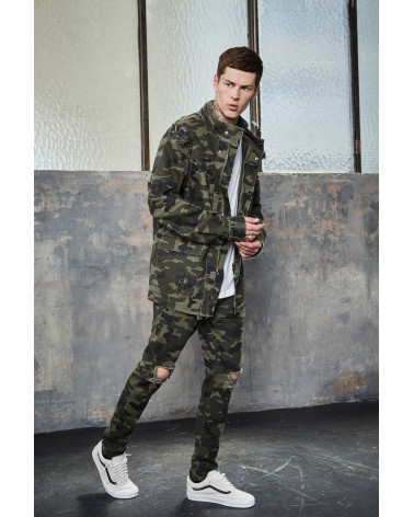 Cayler & Sons - ALLDD Army Denim Jacket - Woodland Camo