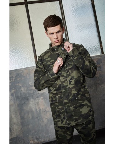 Cayler & Sons - ALLDD Army Denim Jacket - Woodland Camo