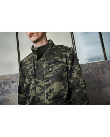 Cayler & Sons - ALLDD Army Denim Jacket - Woodland Camo