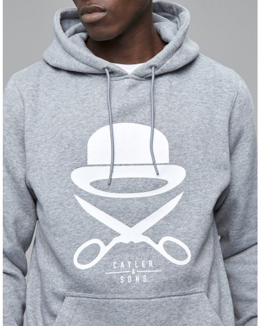 Cayler & Sons - PA Icon Hoody - Heather Grey/White