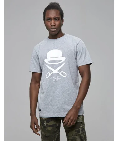 Cayler & Sons - PA Icon Tee - Heather Grey/White