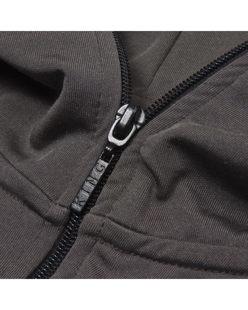 King Apparel - Langdon Tracksuit Hoodie - Stone/Black | blockshops