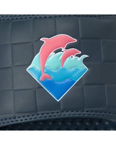 Pink Dolphin - Waves 2.0 Slides - Grey