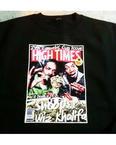 HIGH TIMES Crew - Black