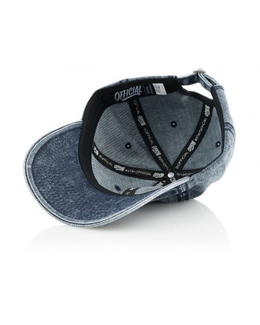 Official - Acid Curved Cap - Denim