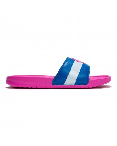 Pink Dolphin - Triple Split Waves Slides - Pink