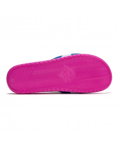 Pink Dolphin - Triple Split Waves Slides - Pink