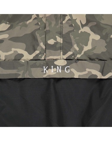 King Apparel - Leyton Windrunner Jacket - Mist/White