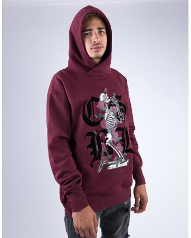 Cayler & Sons CSBL - CSBL Arise Hoody knitted - Bordeaux/Black