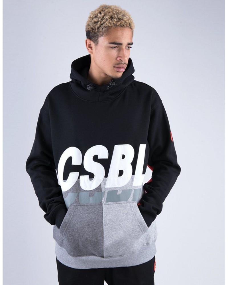 Cayler & Sons CSBL - CSBL CSBLSET Hoody knitted - Black/Lazerred