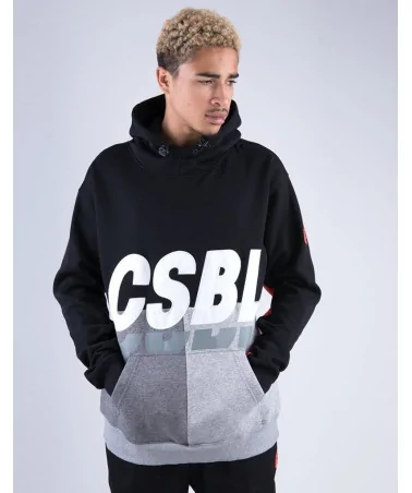 Cayler & Sons CSBL - CSBL CSBLSET Hoody knitted - Black/Lazerred