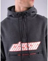 Cayler & Sons CSBL - CSBL Shifter Hoody knitted - Charcoal/Lazerred