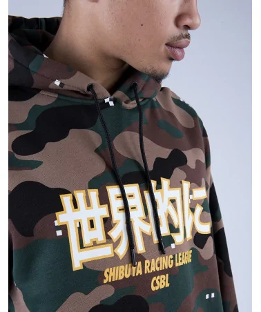 Cayler & Sons CSBL - CSBL Abunai Hoody knitted - Clip Camo/White