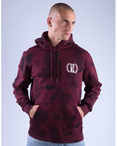 Cayler & Sons CSBL - CSBL Justice N Glory Hoody knitted - Bordeaux Camo/White