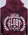 Cayler & Sons CSBL - CSBL Justice N Glory Hoody knitted - Bordeaux Camo/White