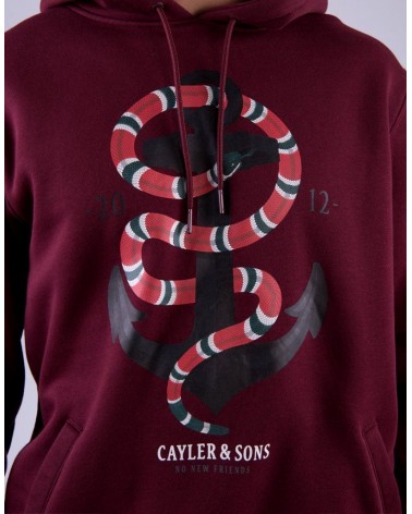 Cayler & Sons WL - WL Anchored Hoody - Bordeaux/Mc