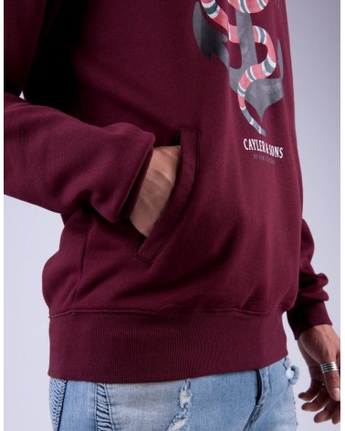 Cayler & Sons WL - WL Anchored Hoody - Bordeaux/Mc