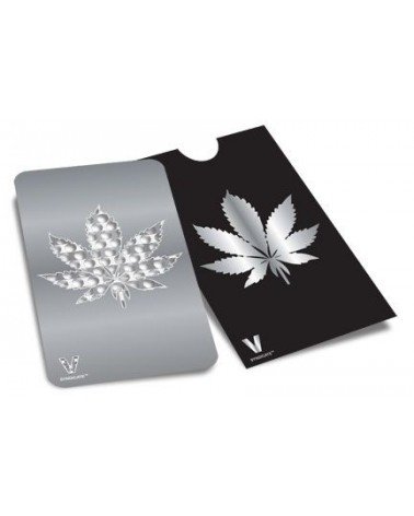 Weed Leaf Card Grinder Metal