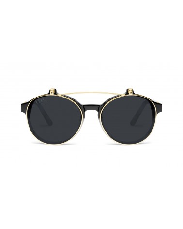 9Five Eyewear - Lane Flip-Up Polarized - Black/Gold