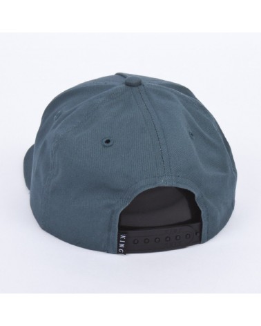 King Apparel - Shadwell Curved Peak Cap - Black