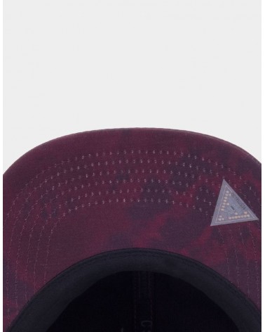 Cayler & Sons - CSBL Blackletter Strapback - Maroon Tiedye/White