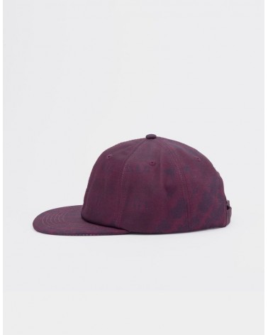 Cayler & Sons - CSBL Blackletter Strapback - Maroon Tiedye/White