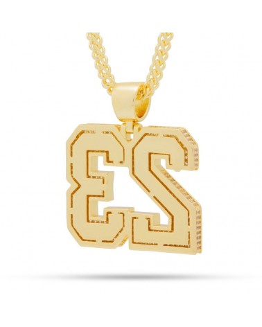 King Ice - 14K Gold The 3D Scorpion King Necklace