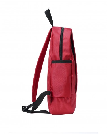 Black Pyramid - Tear Drop Crossbody Bag - Red