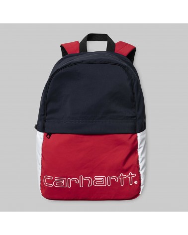 Carhartt - Terrace Backpack - Cardinal / Dark Navy / White