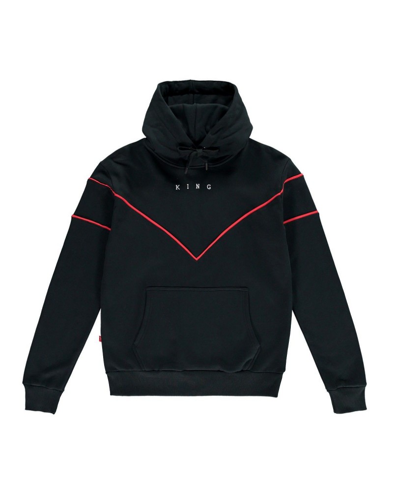 King Apparel - Tennyson Tracksuit Hoody - Black