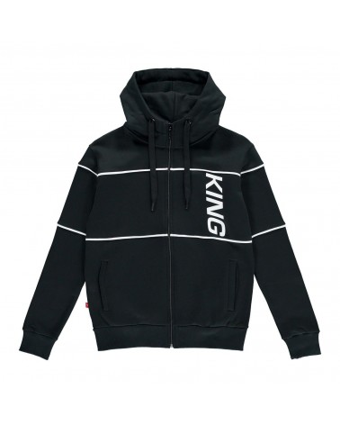 King Apparel - Manor Tracksuit Hoody - Black