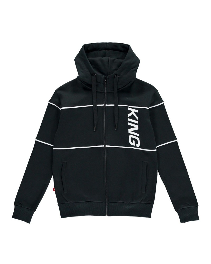 King Apparel - Manor Tracksuit Hoody - Black