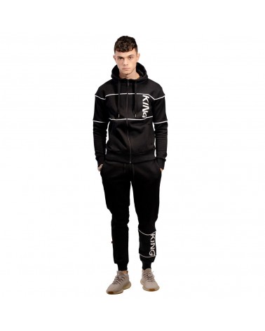 King Apparel - Manor Tracksuit Hoody - Black