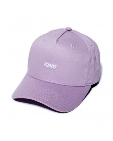 King Apparel - Defy Curved Peak Cap - Lilac