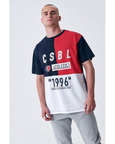 Cayler & Sons CSBL - CSBL WCWW 1996 Semi Box Tee - Navy/Red