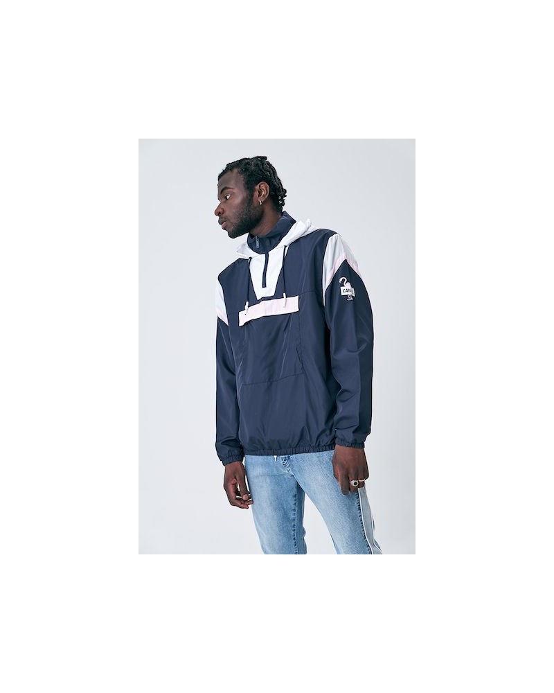 Cayler & Sons WL - WL Camingo Half Zip Windbreaker - Navy/White