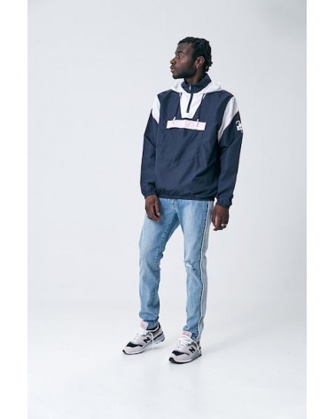 Cayler & Sons WL - WL Camingo Half Zip Windbreaker - Navy/White