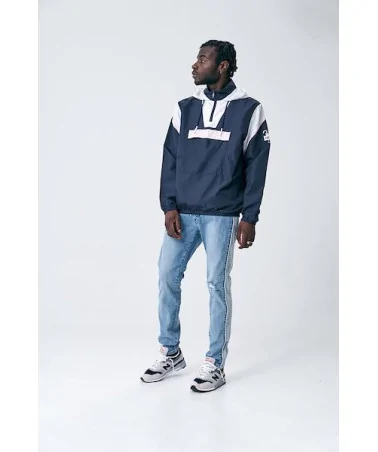Cayler & Sons WL - WL Camingo Half Zip Windbreaker - Navy/White