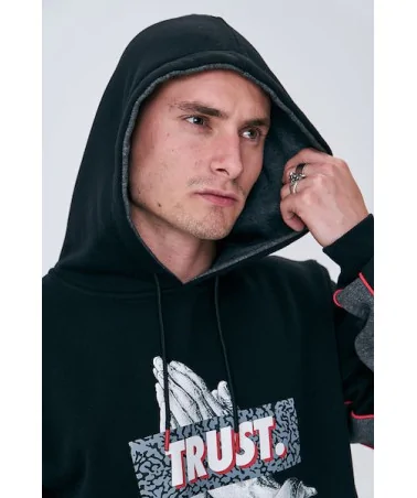 Cayler & Sons WL - WL Jay Trust Hoody  - Black/Heather Grey