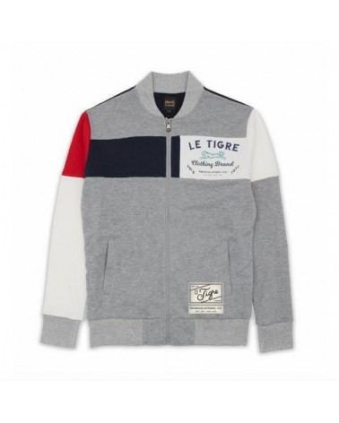 LE TIGRE - TRI COLOR TRACK JACKET - BLUE/WHITE/PINK