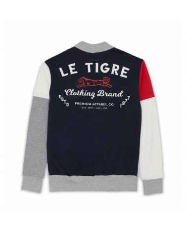 LE TIGRE - TRI COLOR TRACK JACKET - BLUE/WHITE/PINK