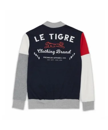 LE TIGRE - TRI COLOR TRACK JACKET - BLUE/WHITE/PINK