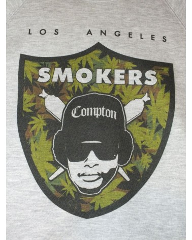 SMOKERS CAMO Crew - Grey