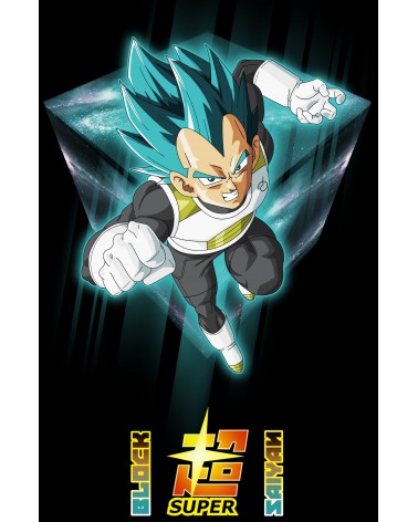 Block Limited - Block Super Saiyan Goku - Black/Teal Blue